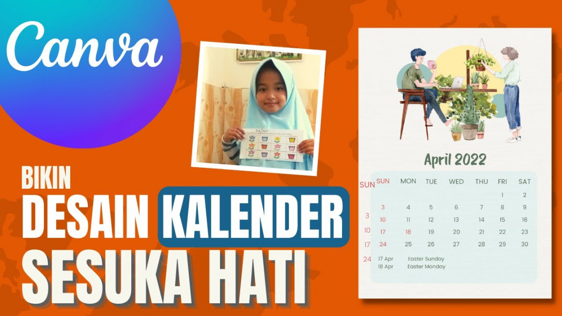 Cara Mudah Membuat Desain Kalender di Canva - Ratusan Template!