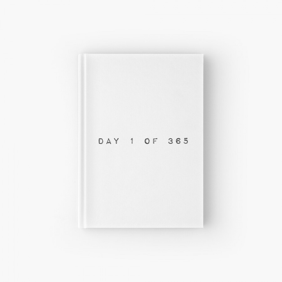 day of Hardcover Journal