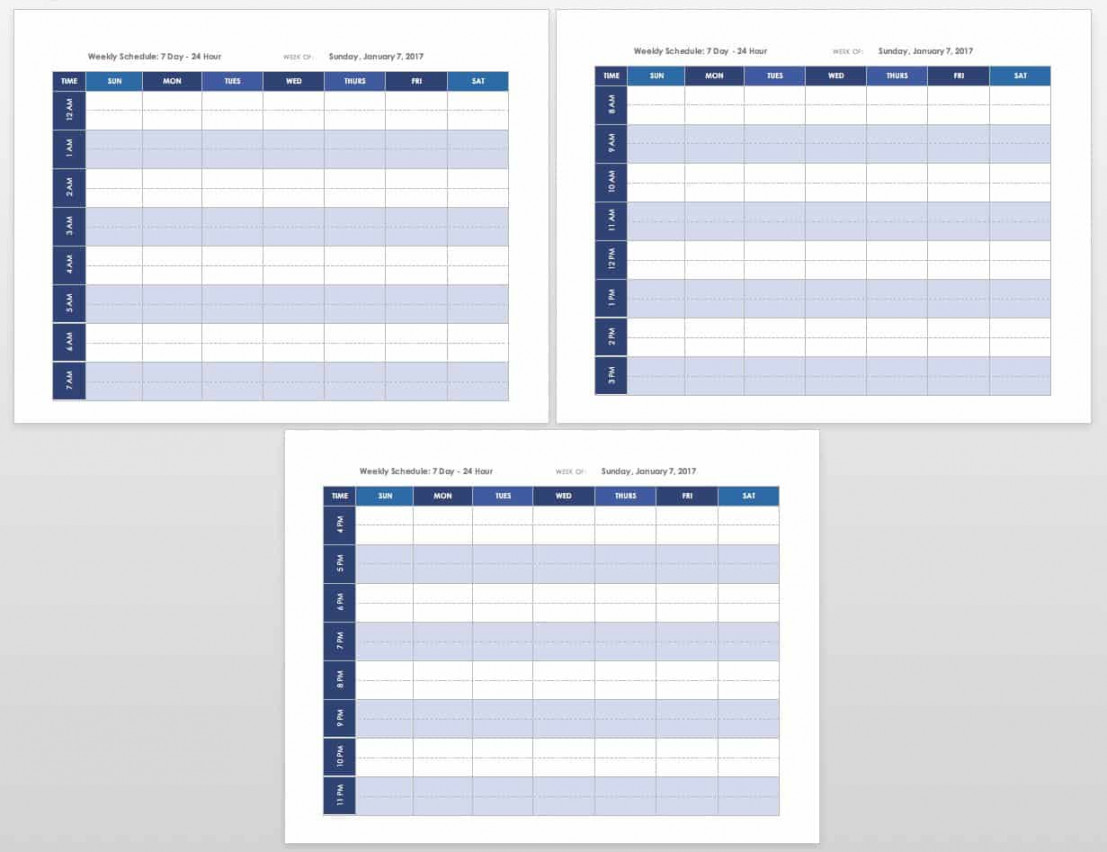 Free Blank Calendar Templates - Smartsheet