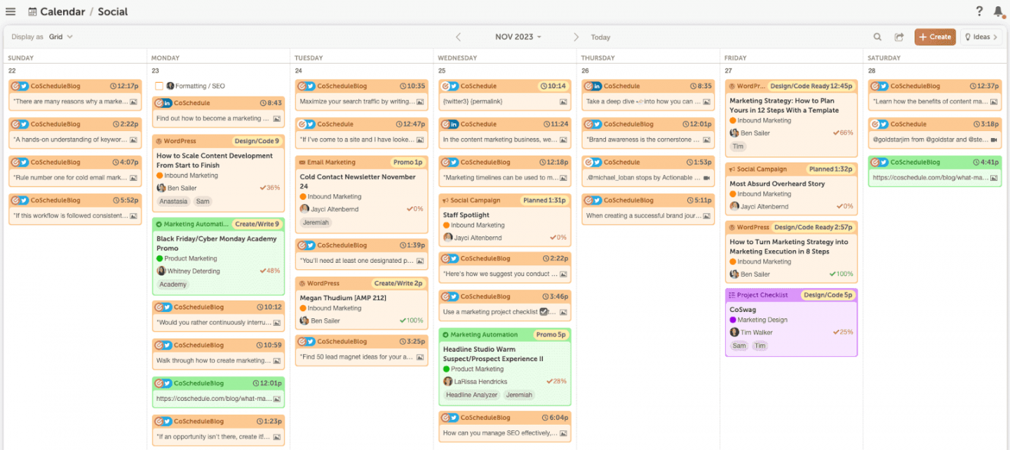 How To Create A Social Media Calendar For : Tools, Templates