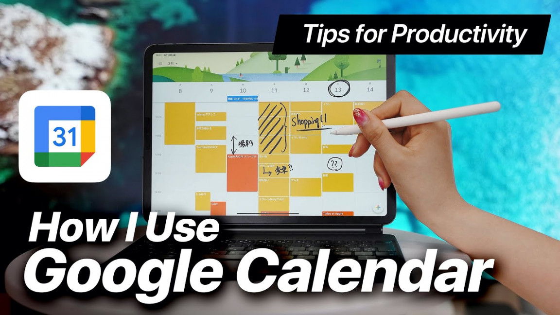 How to Make a Digital Planner with Google Calendar & Planner for iPad