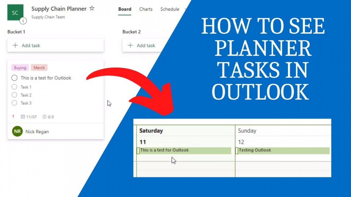 How to see microsoft planner tasks in outlook [integrate planner with outlook]