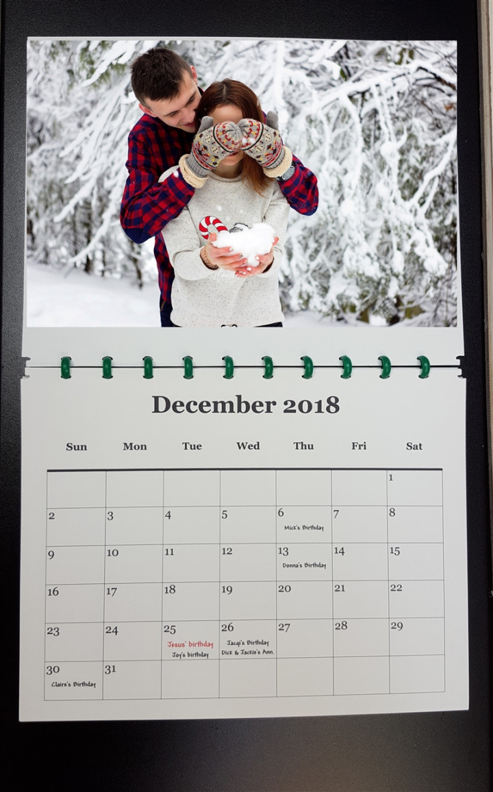 Inkjet Printable Calender Kits