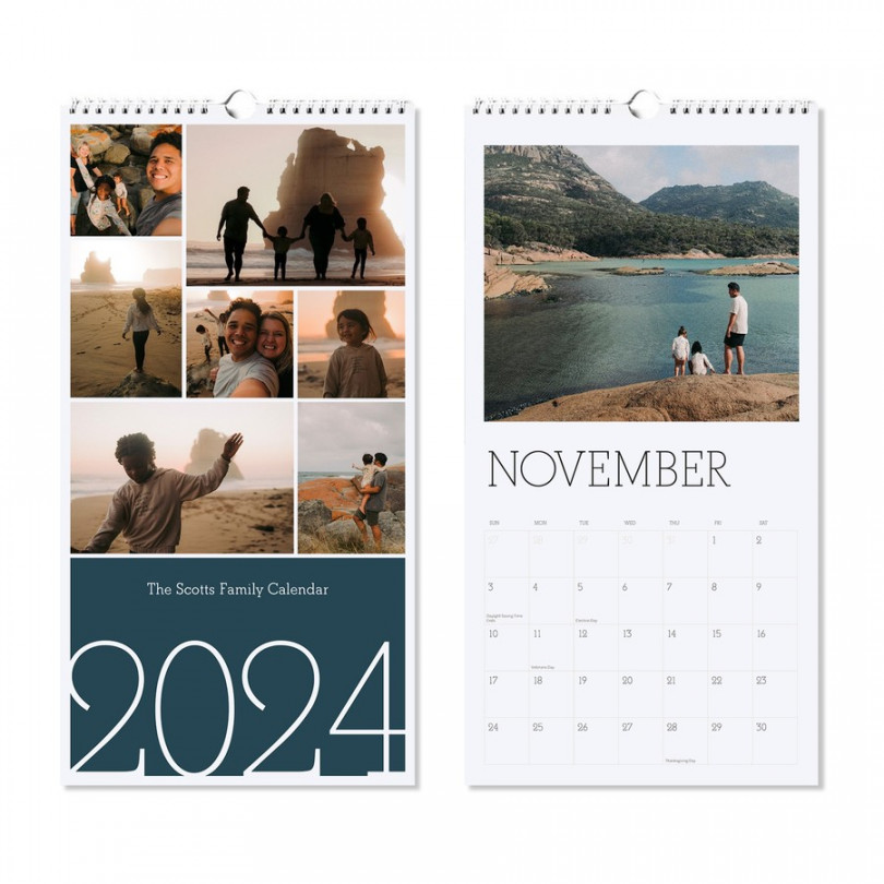 Month Custom Wall Calendar