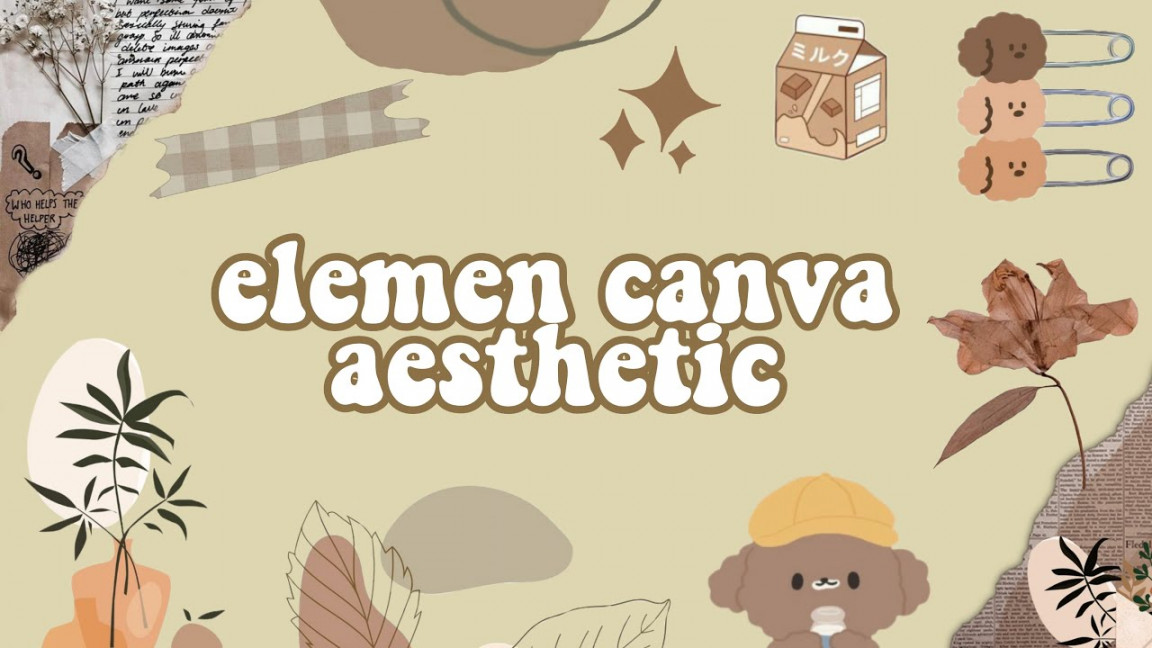 REKOMENDASI ELEMEN CANVA AESTHETIC🌻 canva design - YouTube