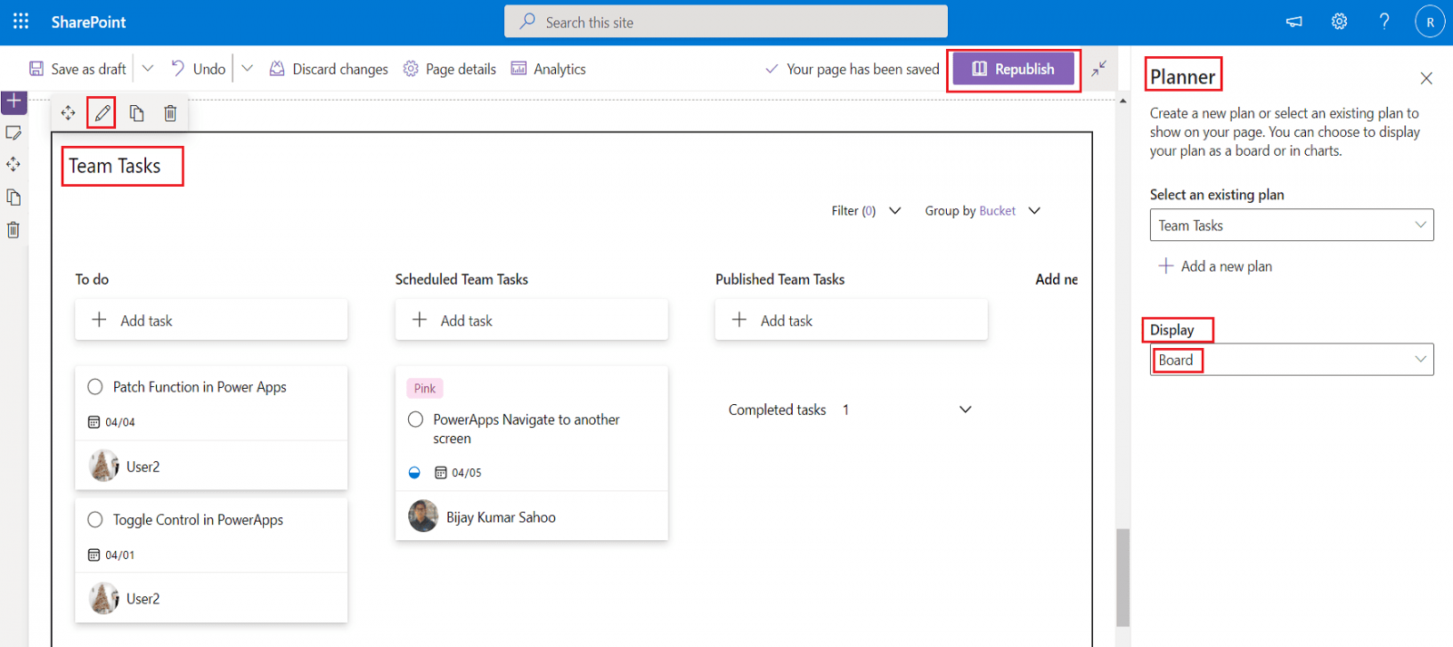 SharePoint Online Planner Web Part - Enjoy SharePoint