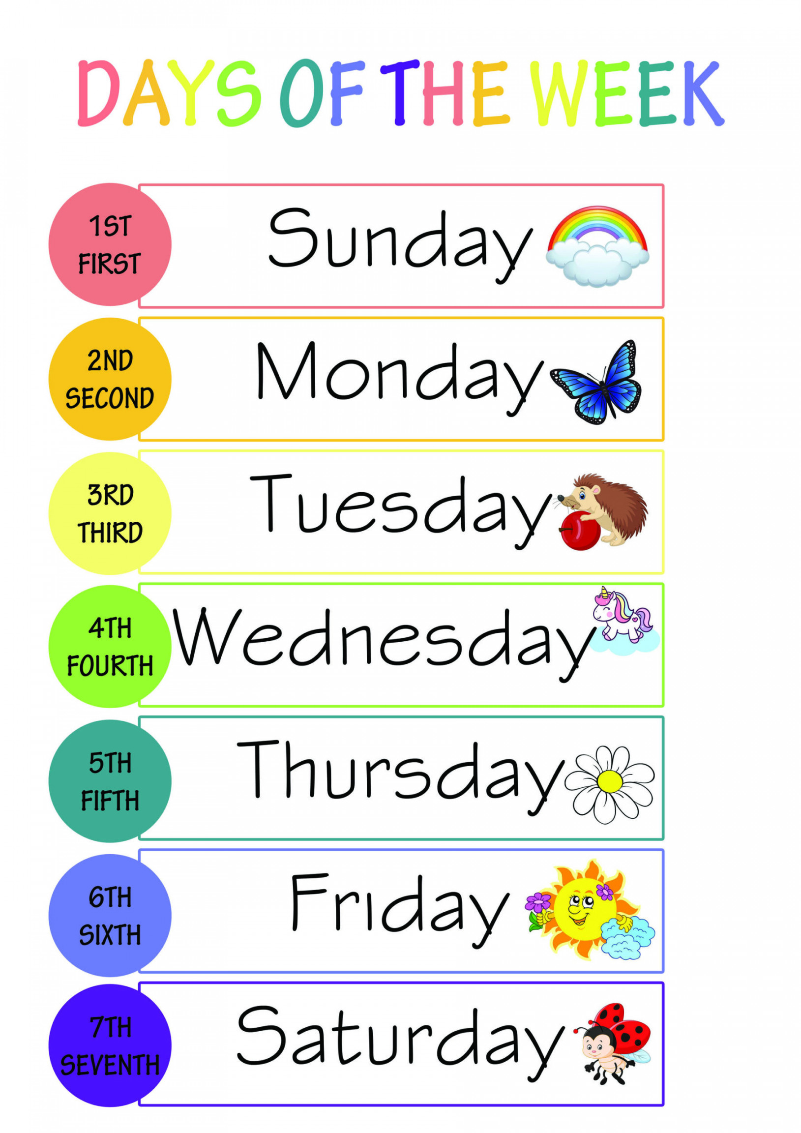 Days Of The Week