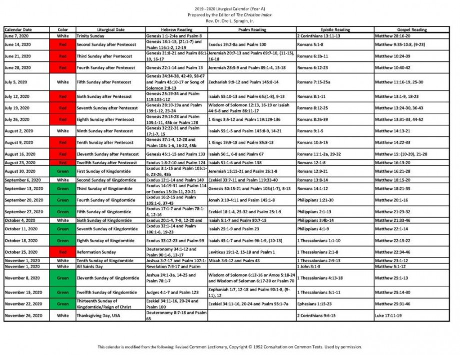 Downloadable Umc Liturgical Calendar   Calendar printables