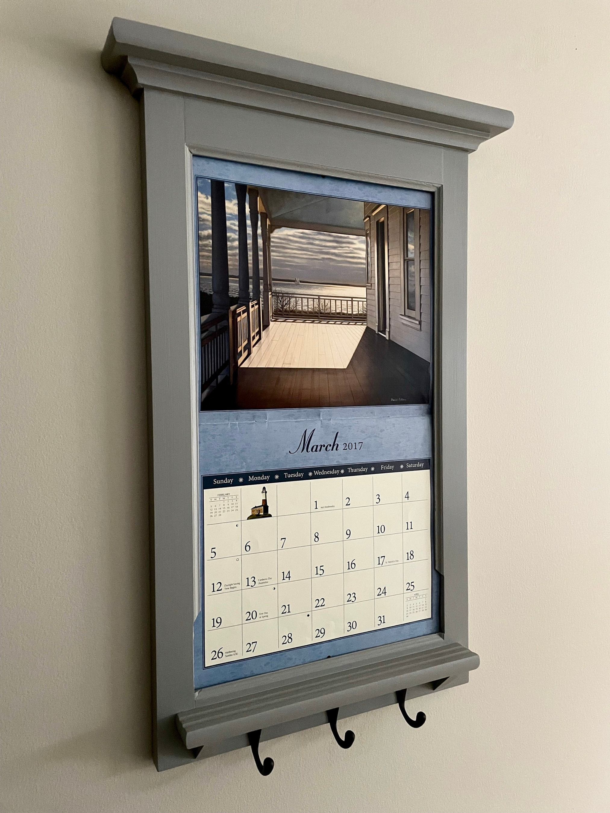 LANG Calendar Frame Family Organizer Command Center Storage - Etsy