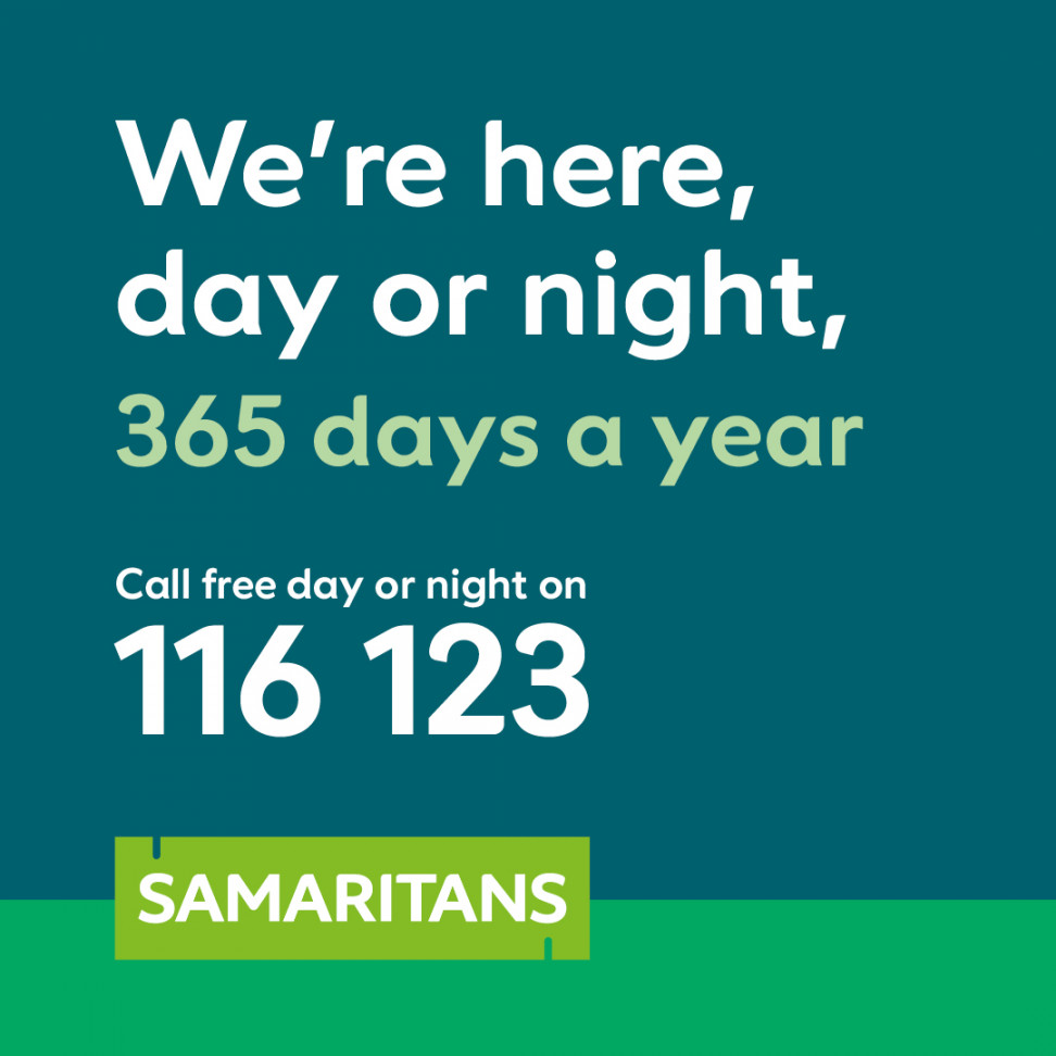 Samaritans Scotland on X: " hours a day, days a year