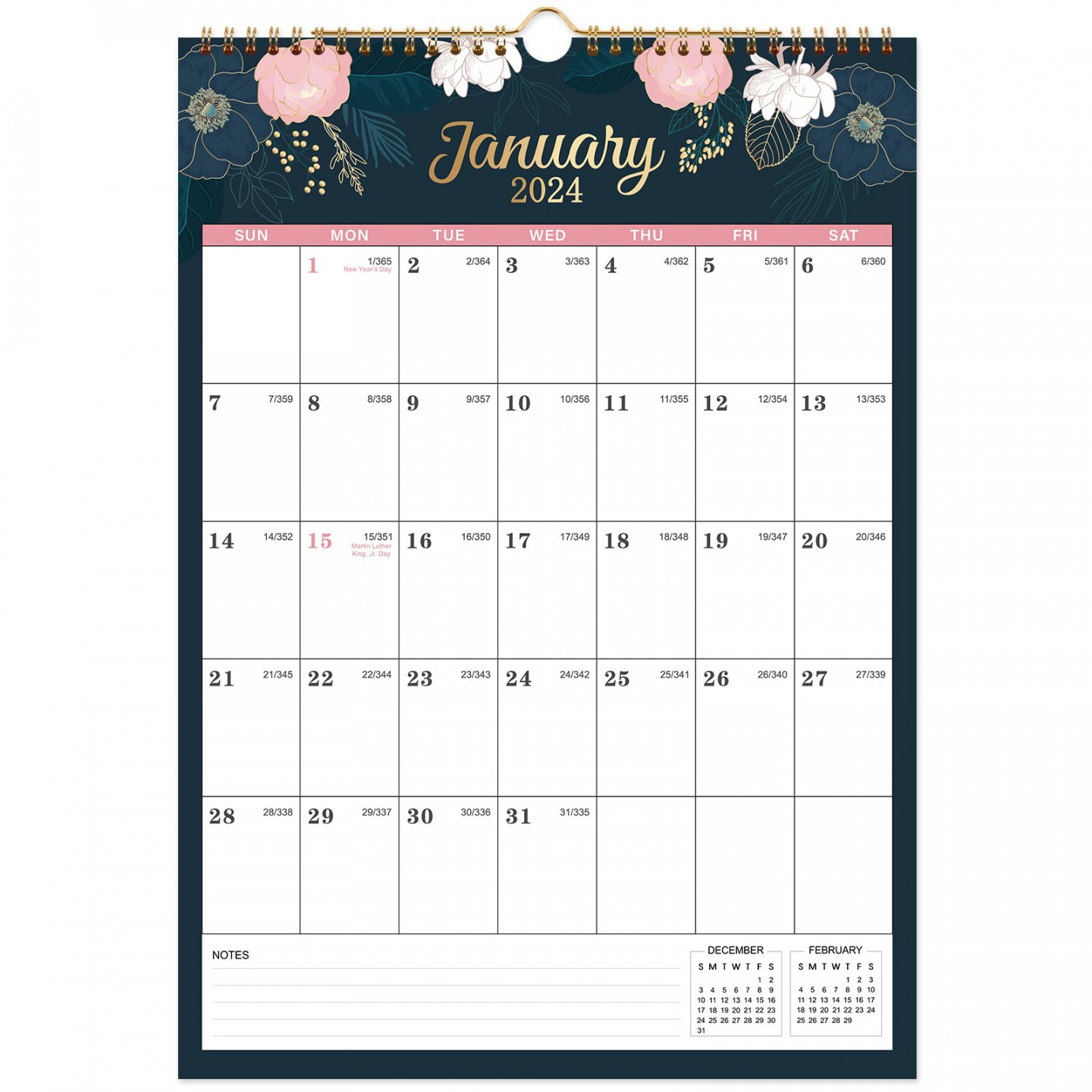 Wall Calendar - Wall Calendar , Jan  - Dec , ” x ”,  Twin-wire Binding, Hanging See more  Wall Calendar - Wall Calendar  ,