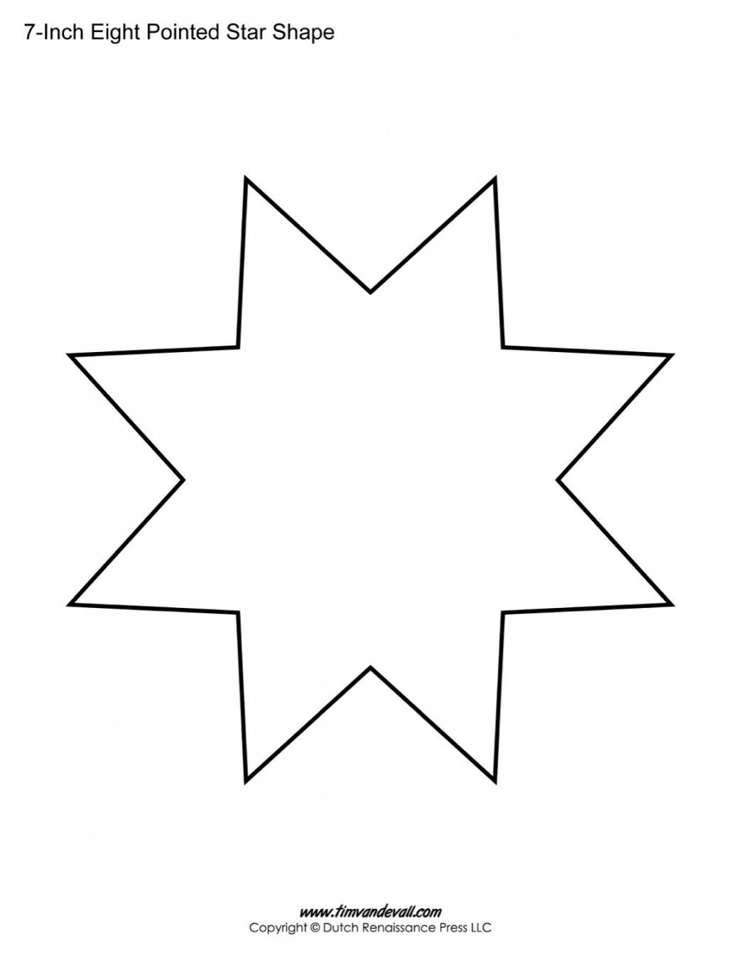 Eight Pointed Stars – Tim