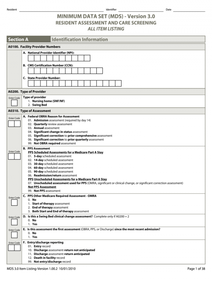 Mds form fill online, printable, fillable, blank pdffiller