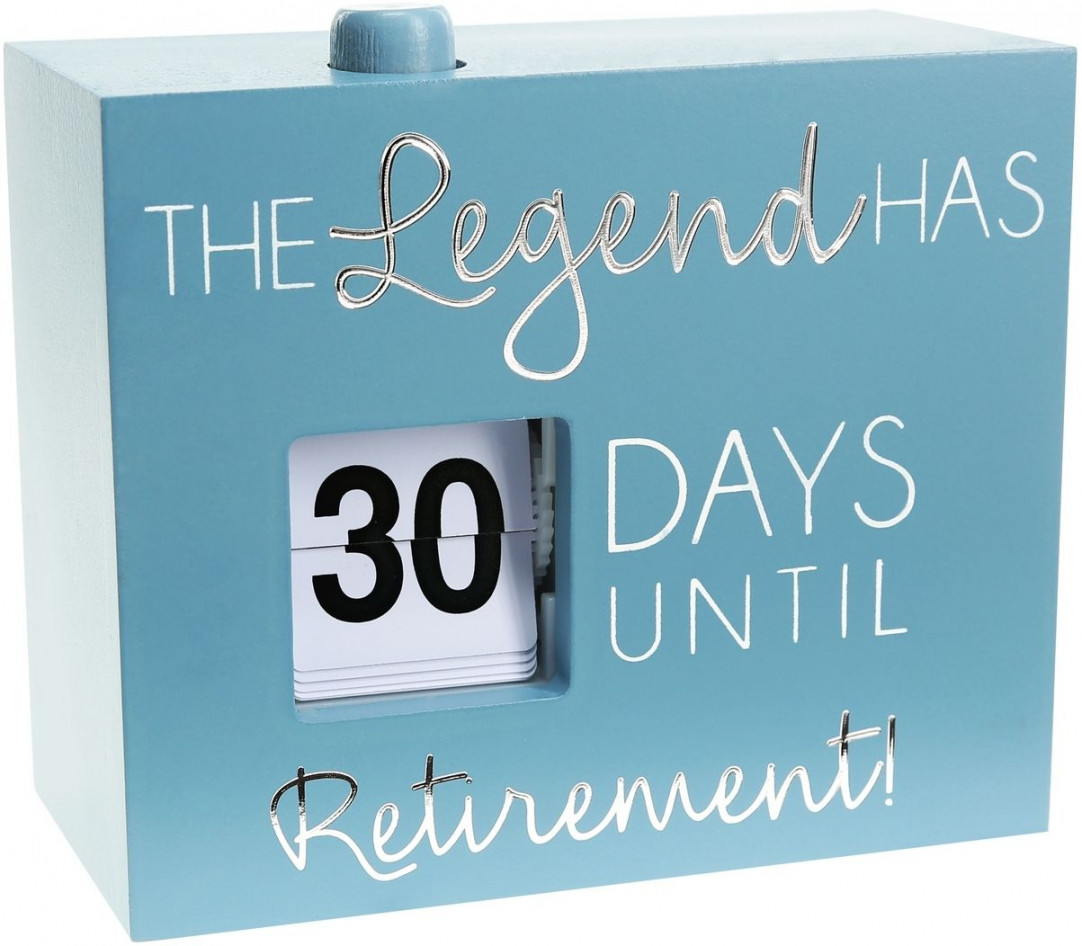 Incredible Free Countdown To Retirement Calendar  Free calendar