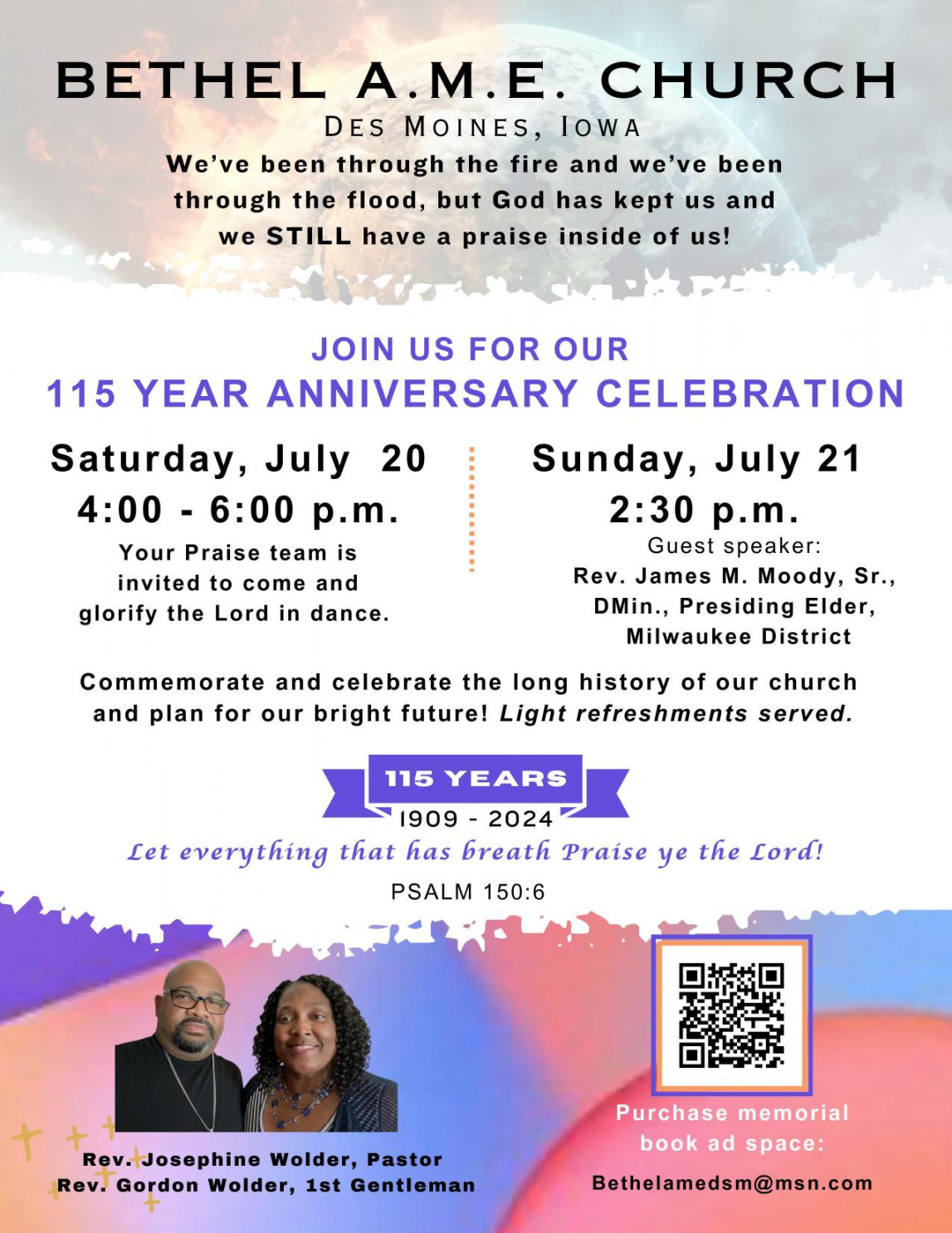 Events  Bethel African Methodist Episcopal Church