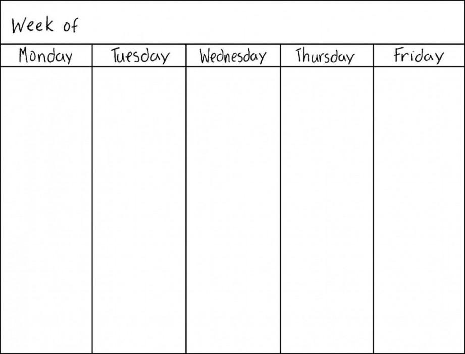 Free Blank  Day Calendar  Week schedule, Planificador imprimible