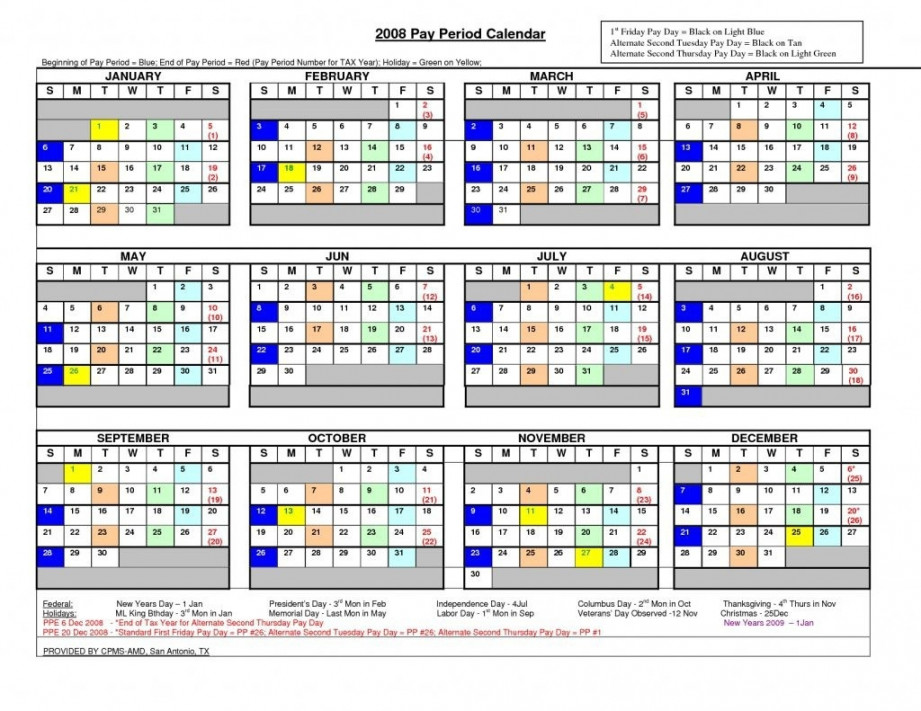 Fy Pay Period Calendar