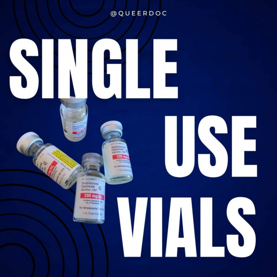 Single-Use Vials: Are They Really One-Time Only Use? - QueerDoc