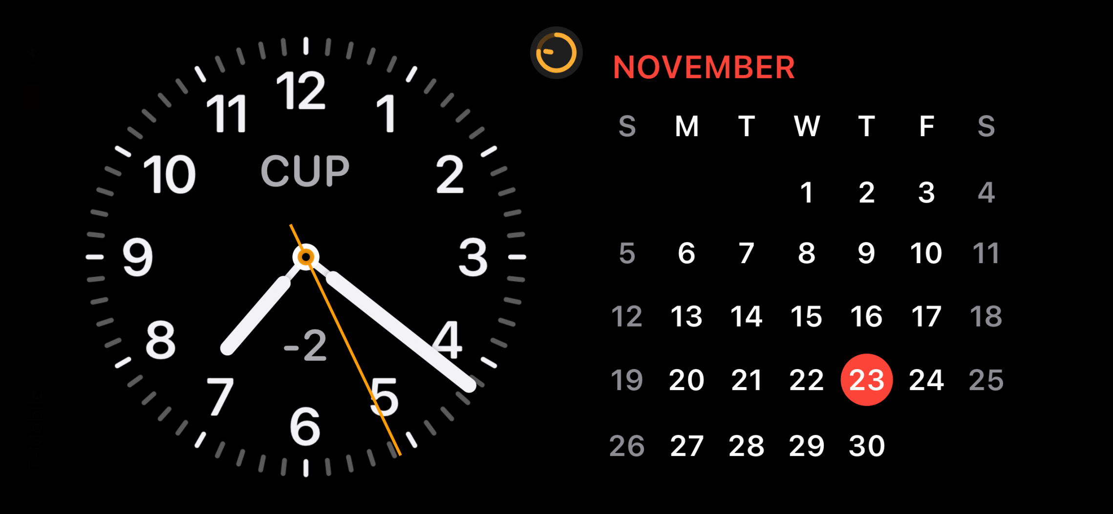 Clock And Calendar appears randomly but t - Apple Community