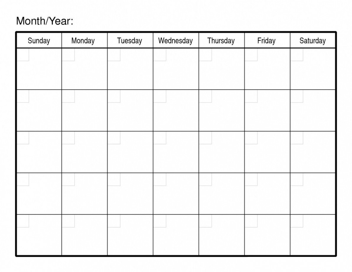 Free Printable  Day Calendar