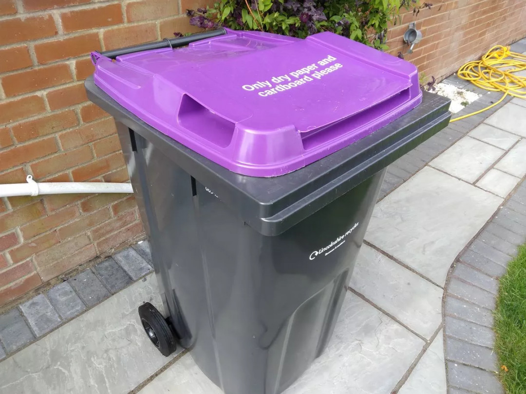 All North Kesteven households will have new purple bin by end of