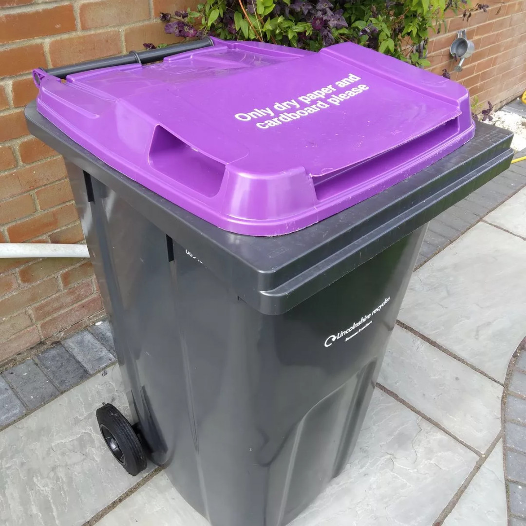 All North Kesteven households will have new purple bin by end of