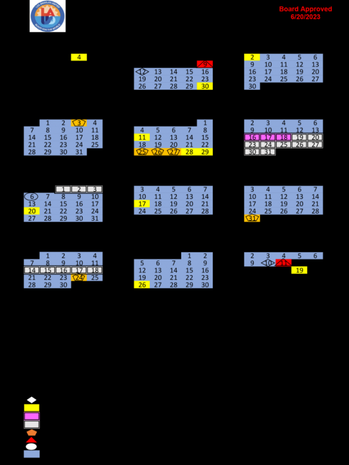 LAUSD Calendar for the - School Year: Key Dates and Holidays