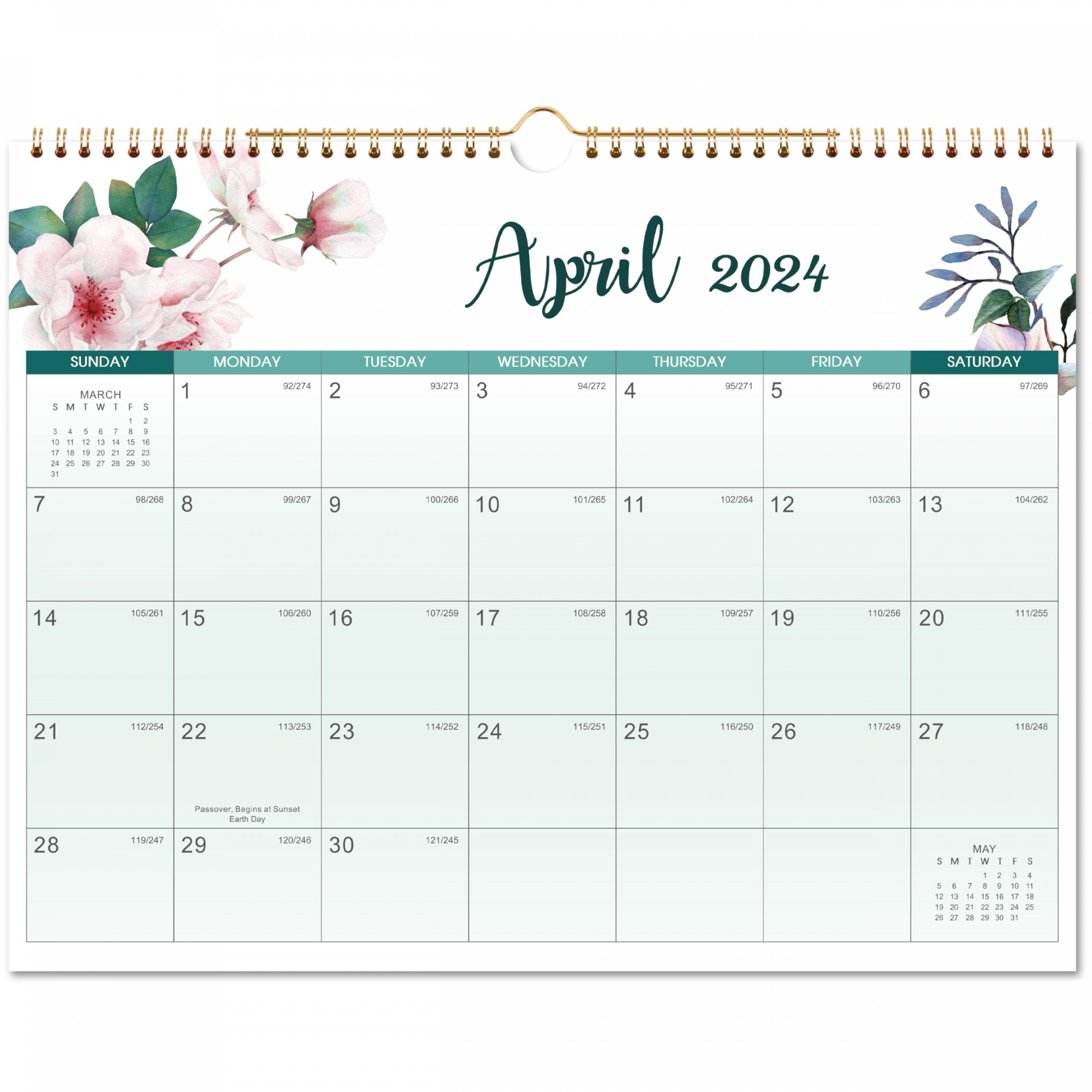 Calendar - Wall Calendar , April  - December , ." x