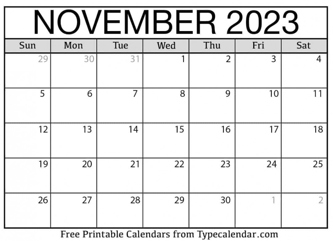 Free Printable November  Calendars  by Helena Orstem  Medium