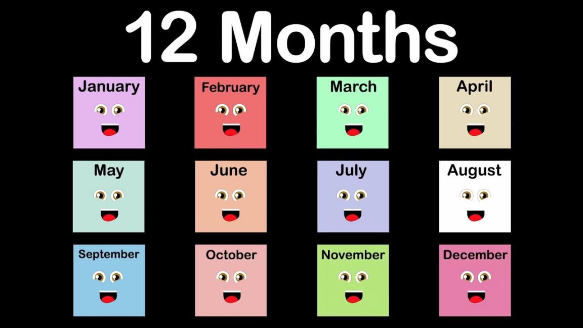 Months of the Year Song/ Months of the Year Song/Calendar Song