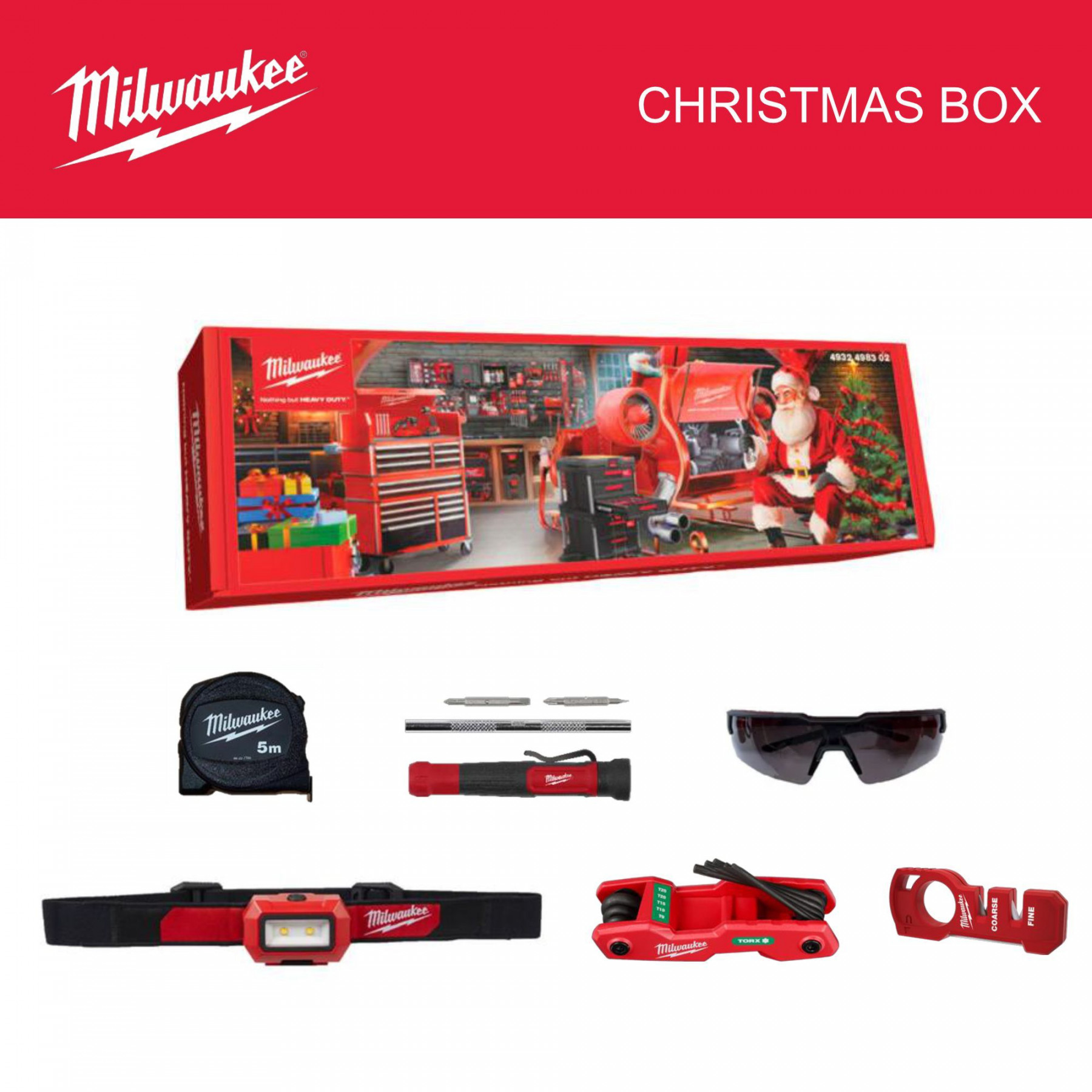 Milwaukee Christmas Promo Box  - MowersGo™ Garden Machinery