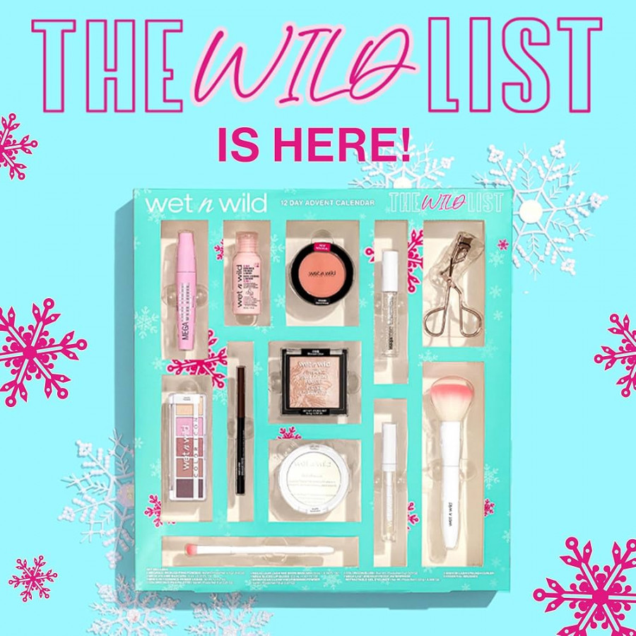 wet n wild The Wild List Advent Calendar   Piece Holiday Gift Sets