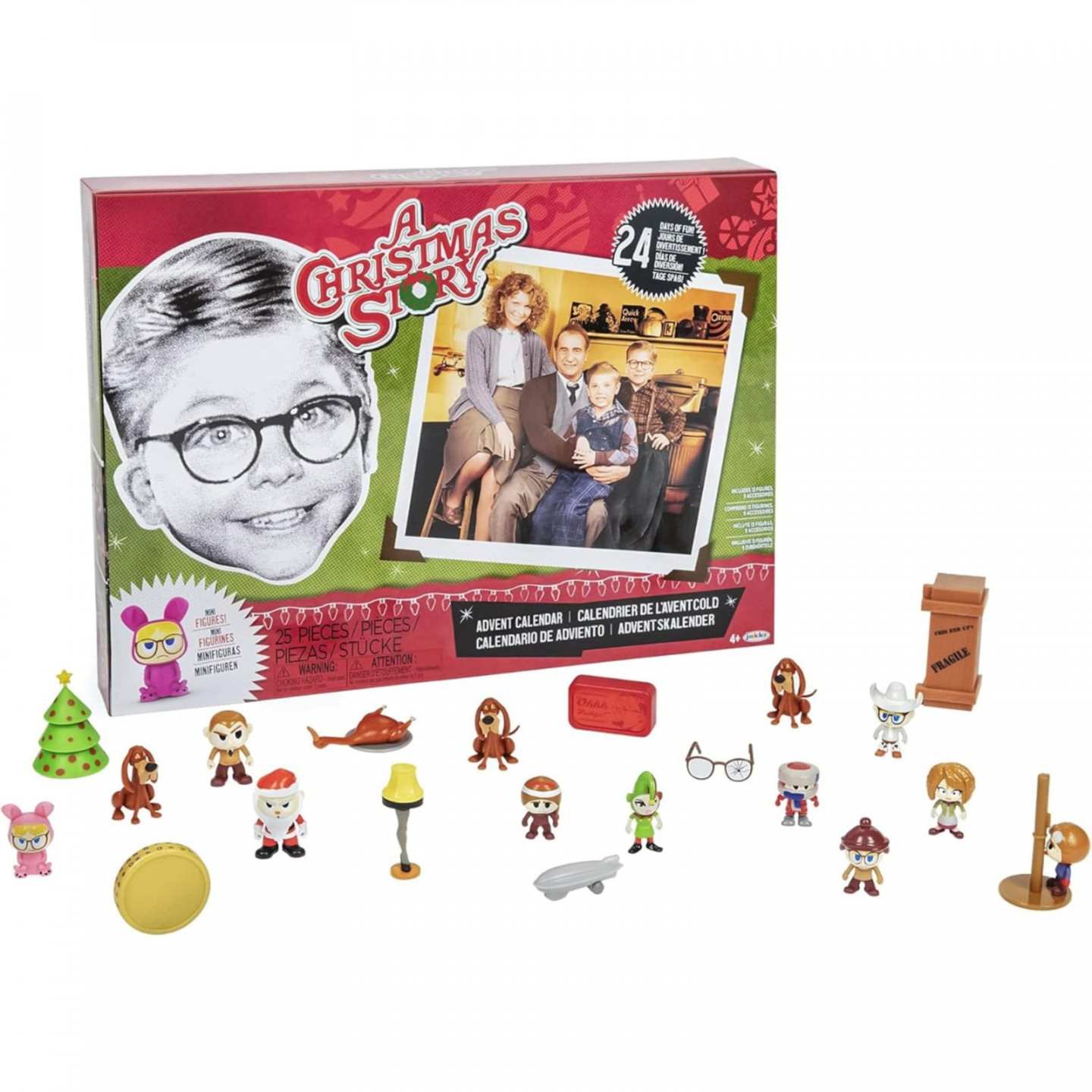 A Christmas Story Advent Calendar  days of Fun Collectible Surprises from  The Movie A Christmas Story