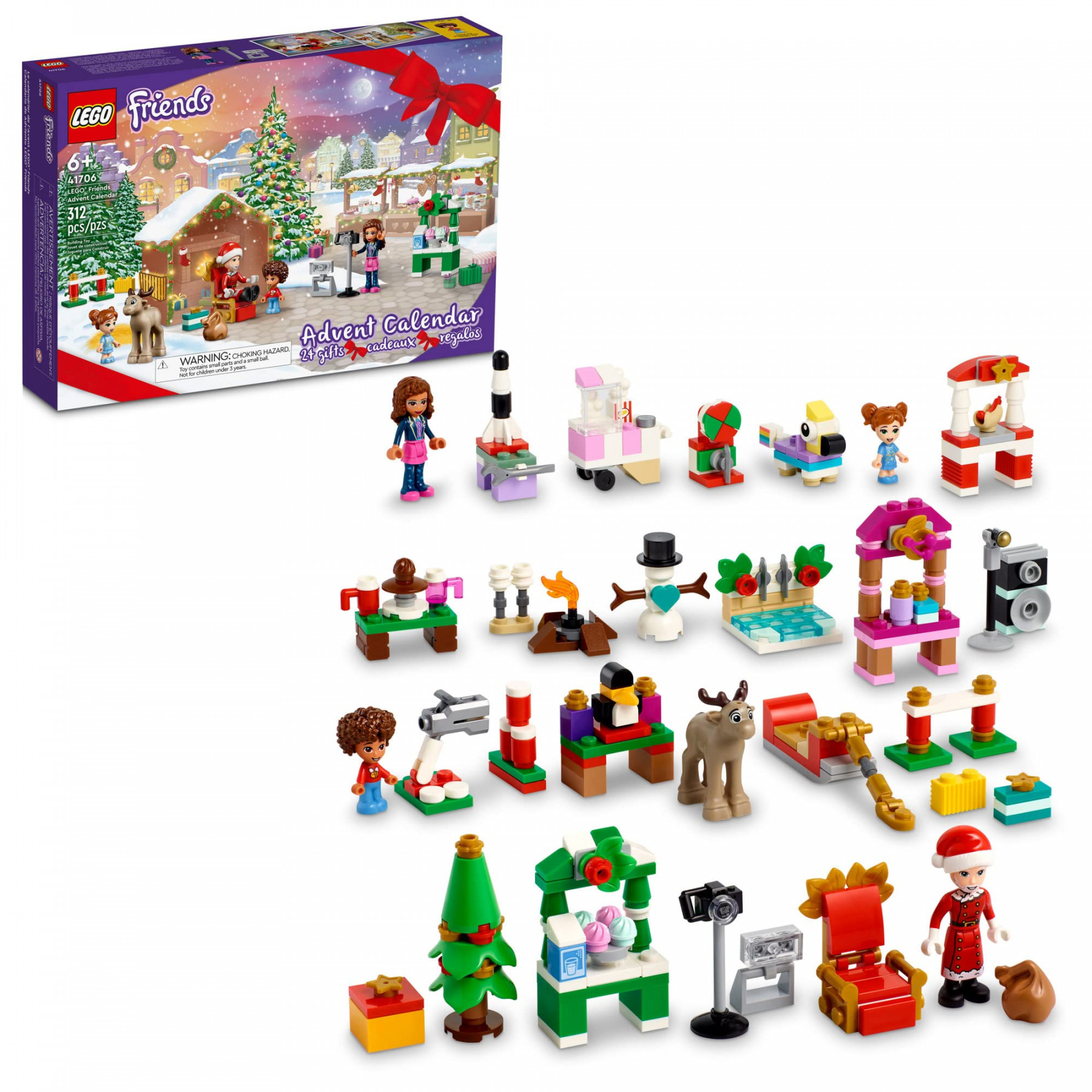 LEGO Friends  Advent Calendar  Building Toy Set;  Gifts