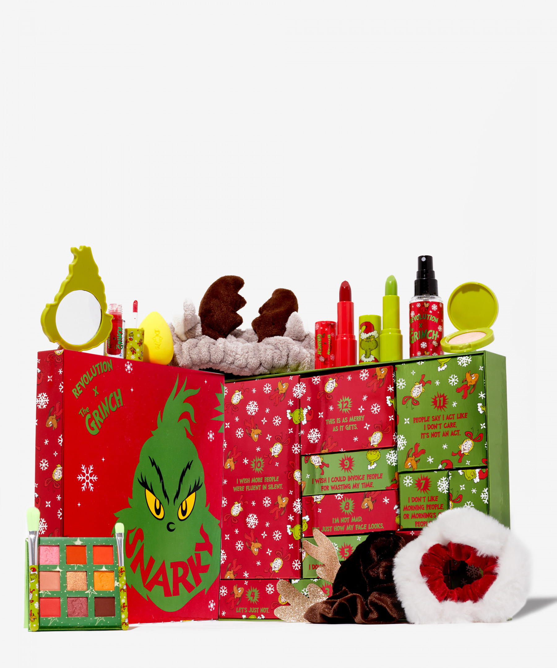 Makeup Revolution The Grinch X Revolution  Day Advent Calendar