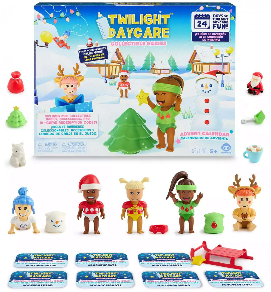 Roblox Twilight Daycare Collectible Babies Advent Calendar