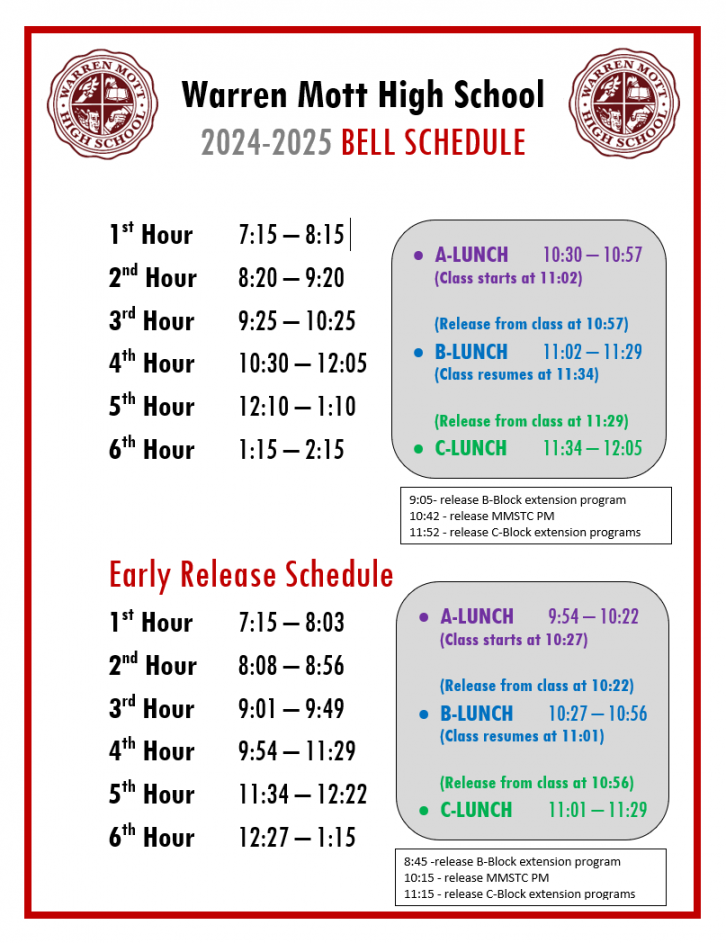 Schedule - MARAUDER INFORMANT OCTOBER ,