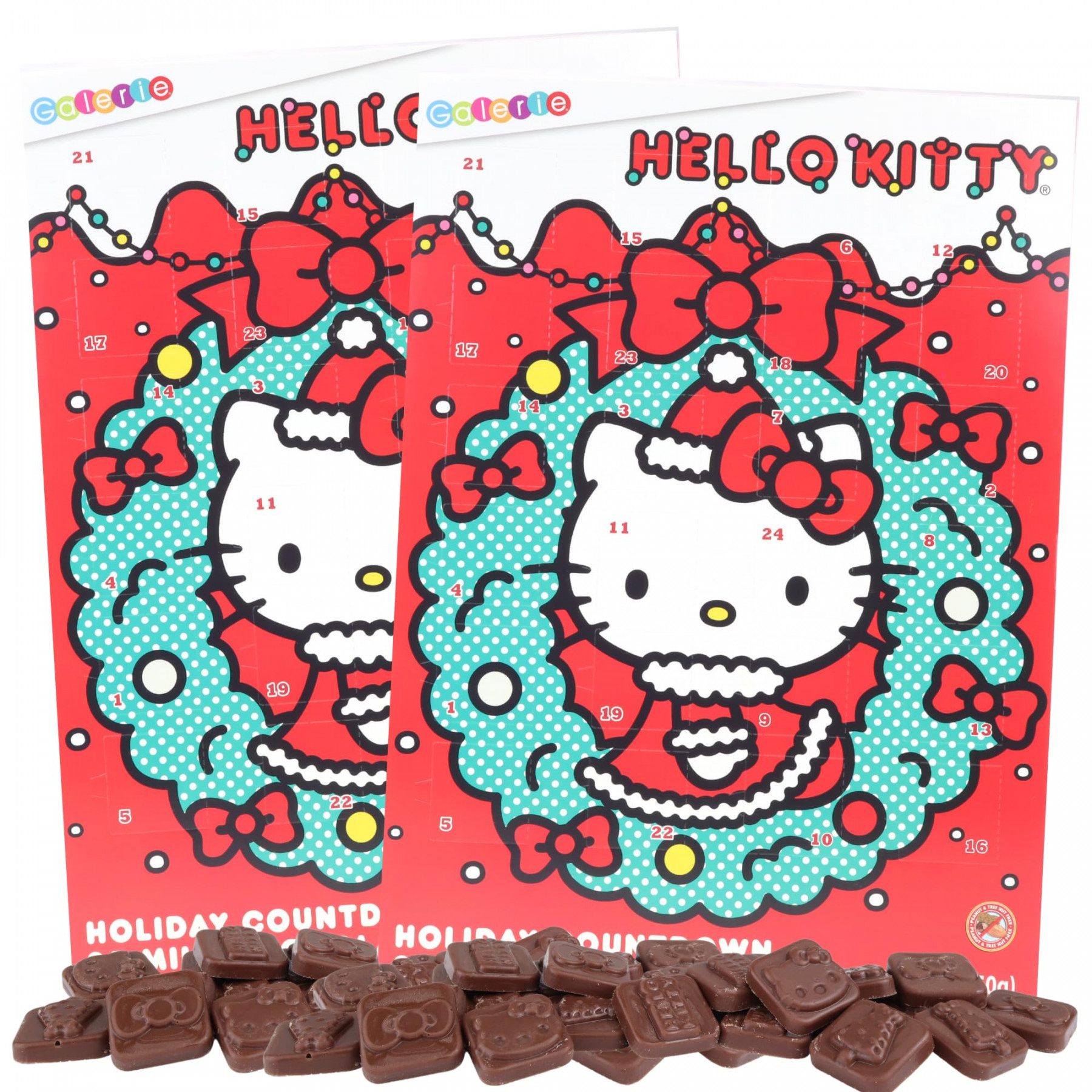 Amazon.com: Hello Kitty Advent Calendar,  Christmas Countdown with  Chocolates, Interactive Family Holiday Activity,