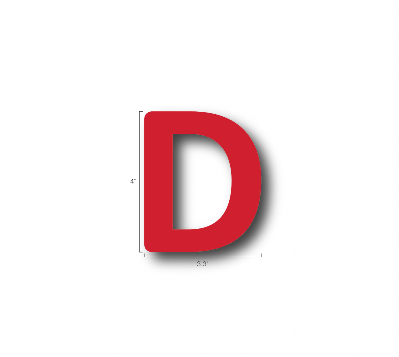 Alphabet Single Letters- D – Graphical Warehouse