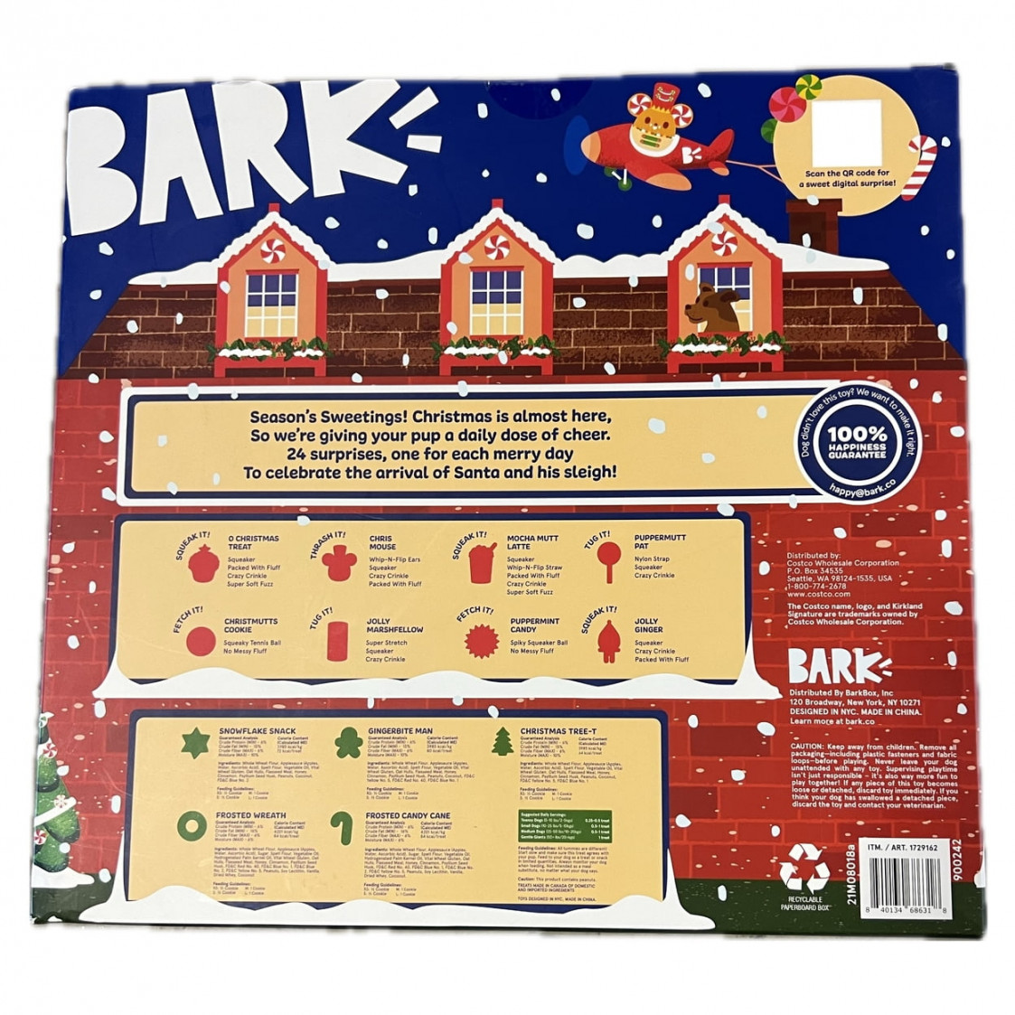 BARK Season’s Sweetings Advent Calendar for Dogs