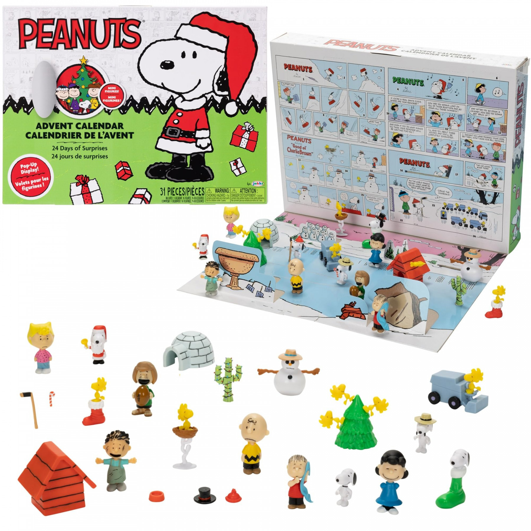 Peanuts Advent Calendar  for Kids – Enjoy  Days of Countdown