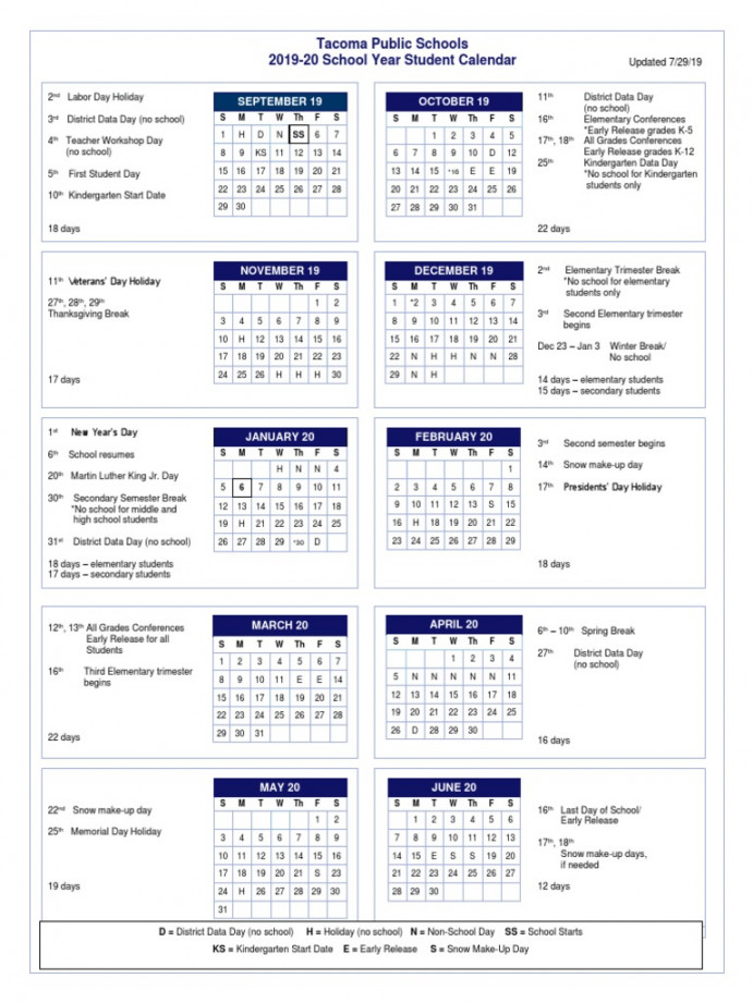 - Student Calendar  PDF  Academic Term  Schools