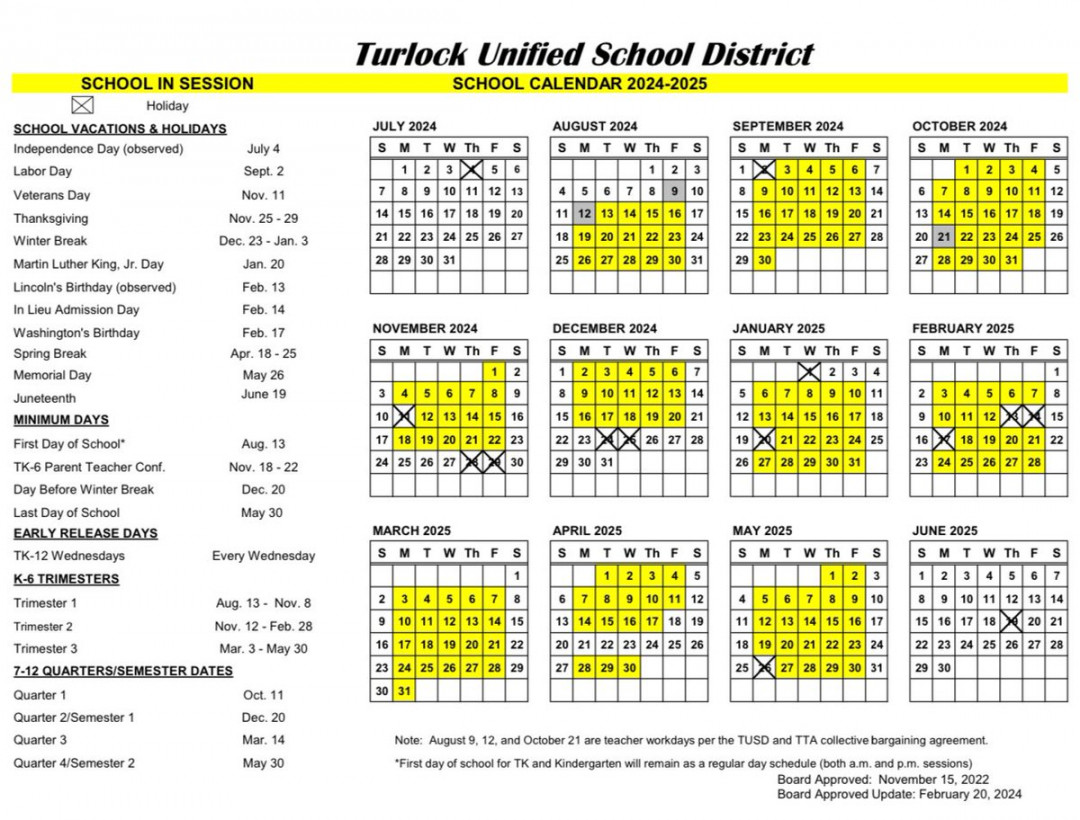 Turlock USD on X: "We are less than ONE MONTH AWAY from the first