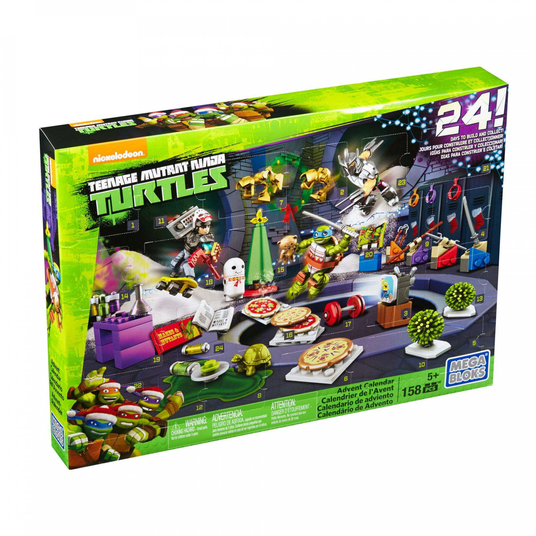 Mega Bloks Teenage Mutant Ninja Turtles Advent Calendar