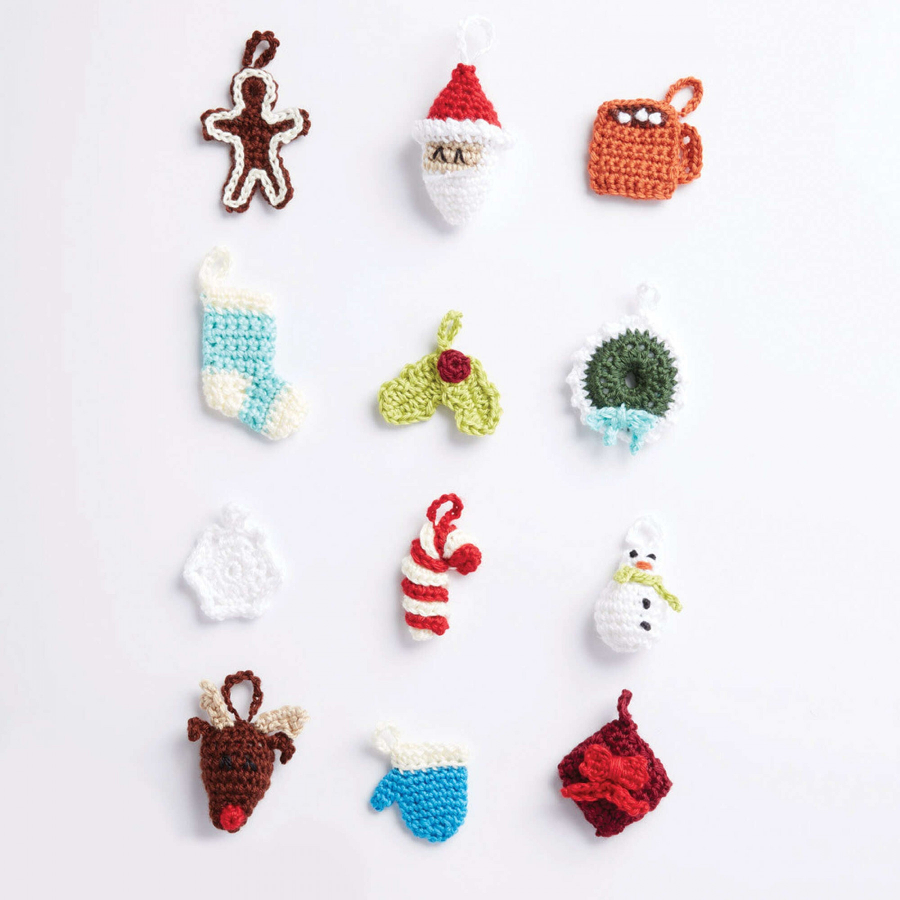 Free Caron Countdown to Christmas Advent Calendar Crochet Pattern