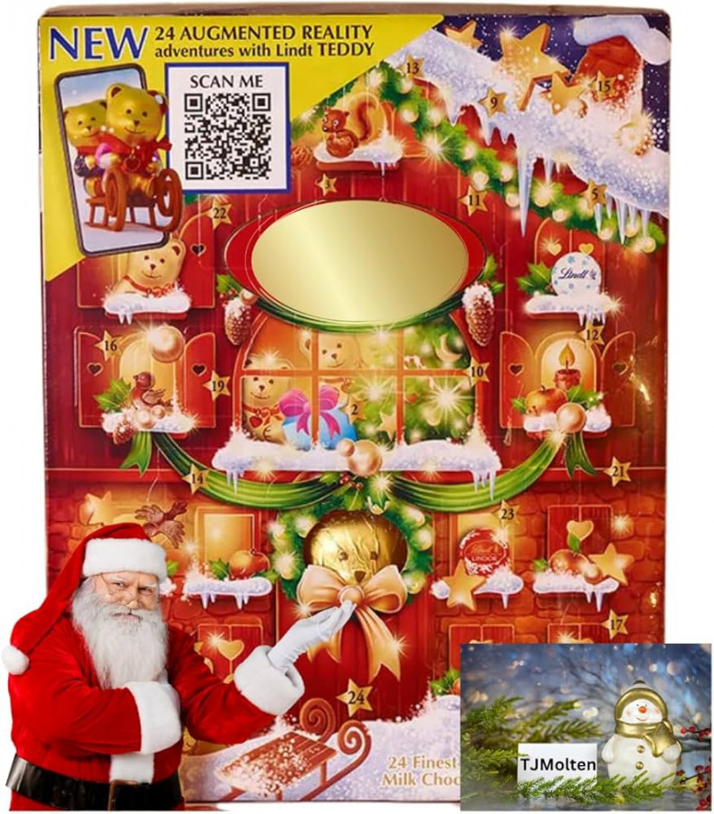 Lindt Advent - Lindt Chocolate Teddy - d Christmas Advent