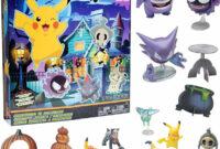 Pokémon halloween countdown advent calendar for kids, piece