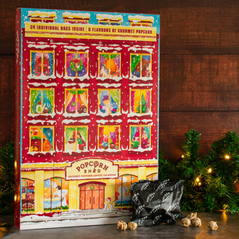 Popcorn Advent Calendars  Unique Non-Chocolate Advents  Popcorn Shed