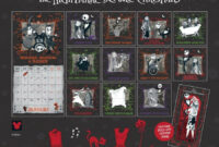 The nightmare before christmas calendar & diary gift box set