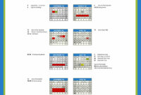 Shawnee Mission District Calendar printable
